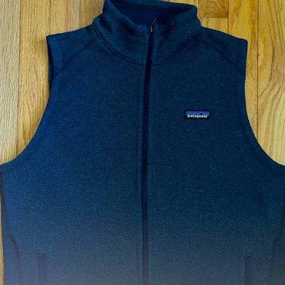 Patagonia Women’s Navy Better Sweater Fleece Vest XL - Picture 1 of 5